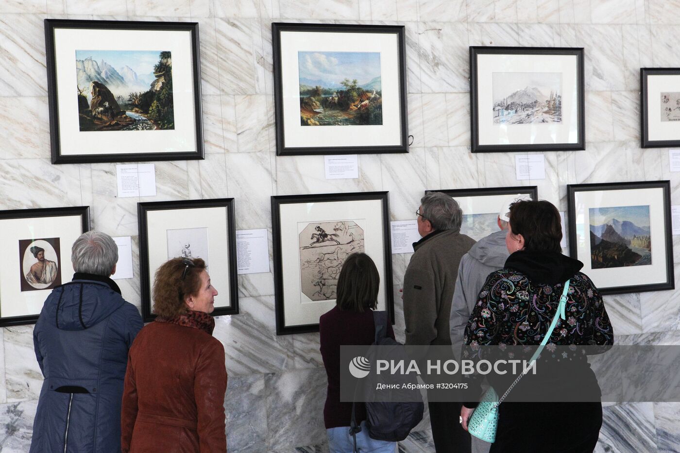 Экспозиция "Лермонтов-художник" открылась в Нарзанной галерее Кисловодска