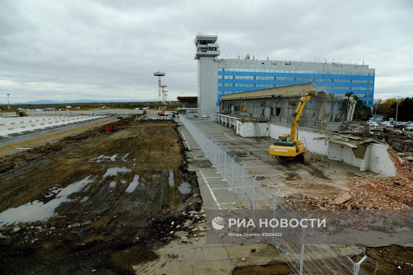 Реконструкция аэродромного комплекса "Новый" в Хабаровске