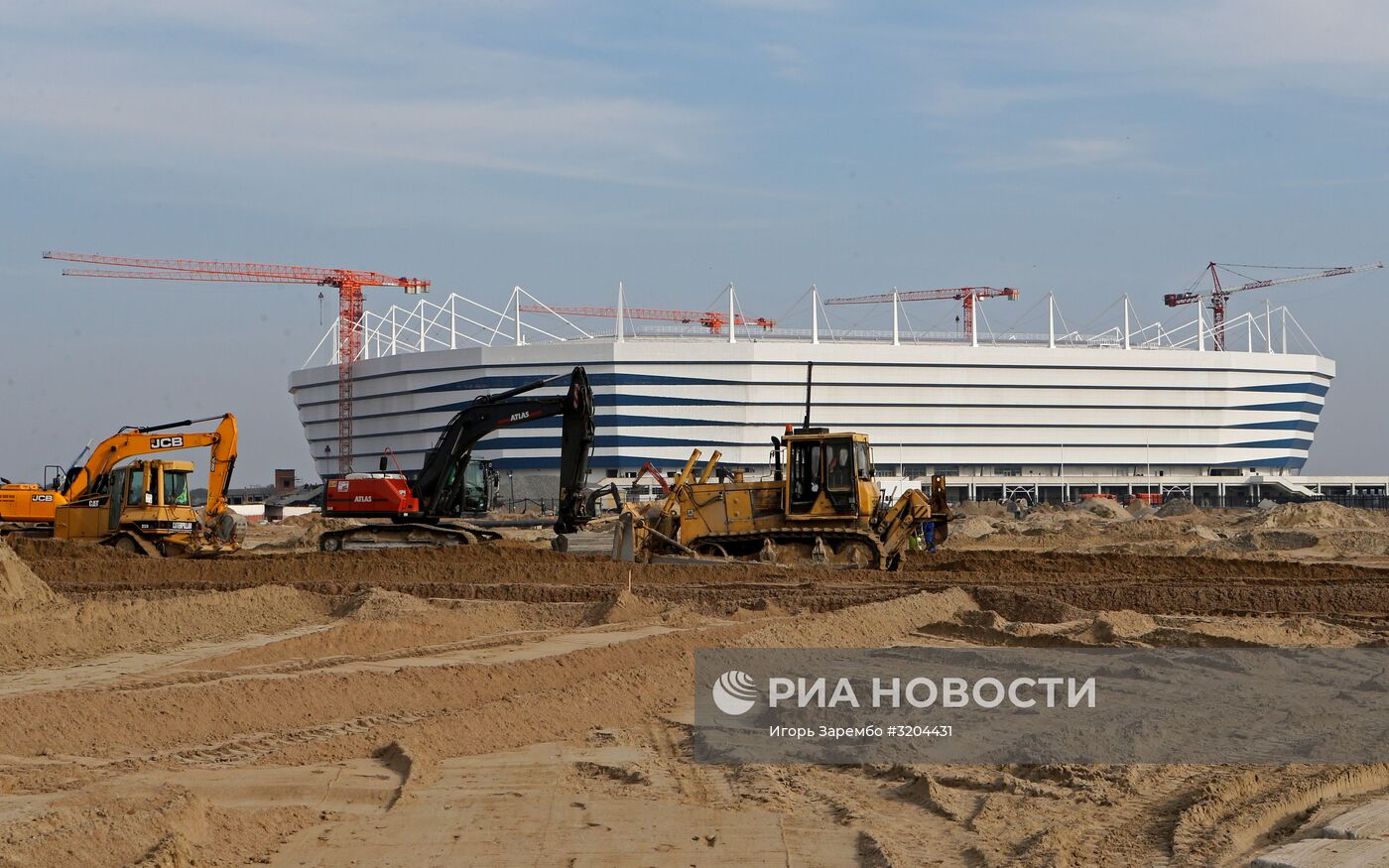 Подготовка к ЧМ-2018 по футболу в Калининграде