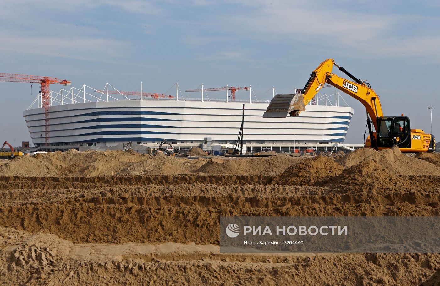 Подготовка к ЧМ-2018 по футболу в Калининграде