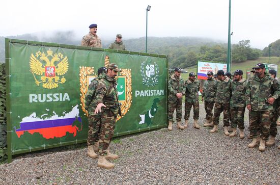 Совместные российско-пакистанские учения "Дружба-2017" в Карачаево-Черкесии