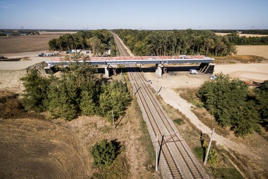 Строительство обхода Краснодарского железнодорожного узла