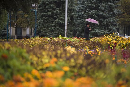 Осень в Бишкеке
