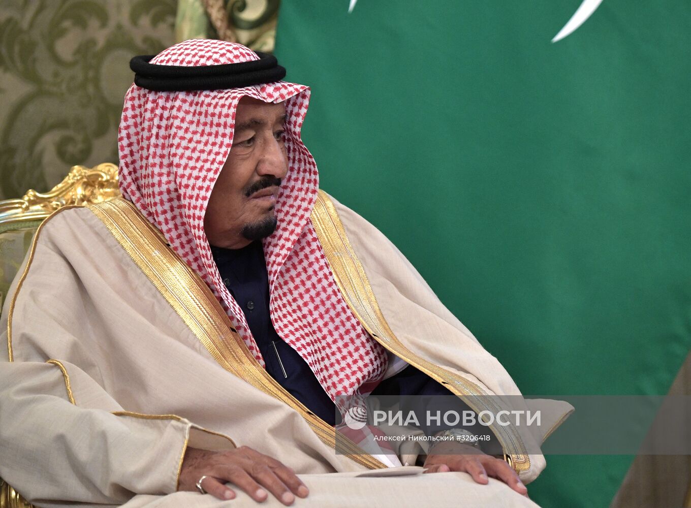 Переговоры президента РФ В. Путина с королем Саудовской Аравии С. Аль-Саудом