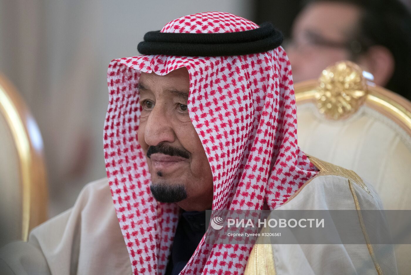 Переговоры президента РФ В. Путина с королем Саудовской Аравии С. Аль-Саудом