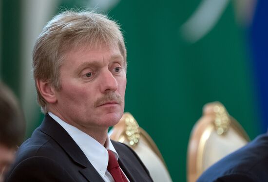 Переговоры президента РФ В. Путина с королем Саудовской Аравии С. Аль-Саудом