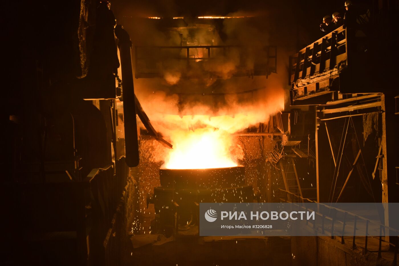 Запуск Юзовского металлургического завода в ДНР