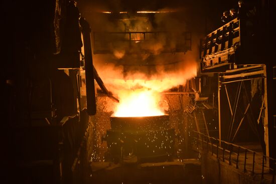 Запуск Юзовского металлургического завода в ДНР