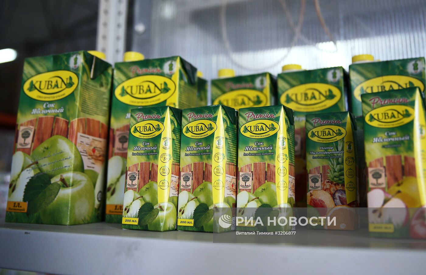 Производство соков в Краснодарском крае