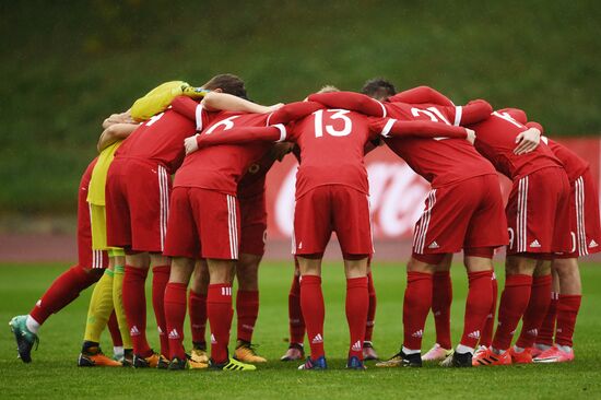 Футбол. Отборочный матч ЧЕ-2019 среди молодежных сборных. Россия - Австрия