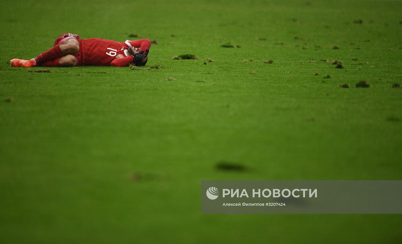 Футбол. Отборочный матч ЧЕ-2019 среди молодежных сборных. Россия - Австрия