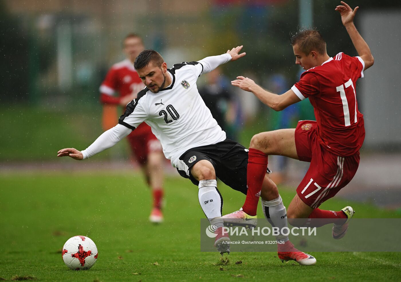 Футбол. Отборочный матч ЧЕ-2019 среди молодежных сборных. Россия - Австрия