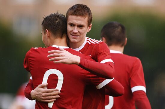 Футбол. Отборочный матч ЧЕ-2019 среди молодежных сборных. Россия - Австрия