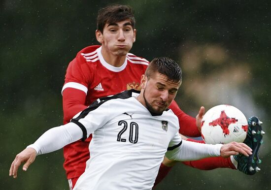 Футбол. Отборочный матч ЧЕ-2019 среди молодежных сборных. Россия - Австрия