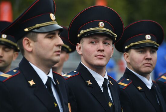 Спортивный праздник столичной полиции