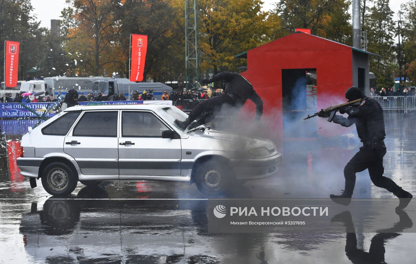 Спортивный праздник столичной полиции