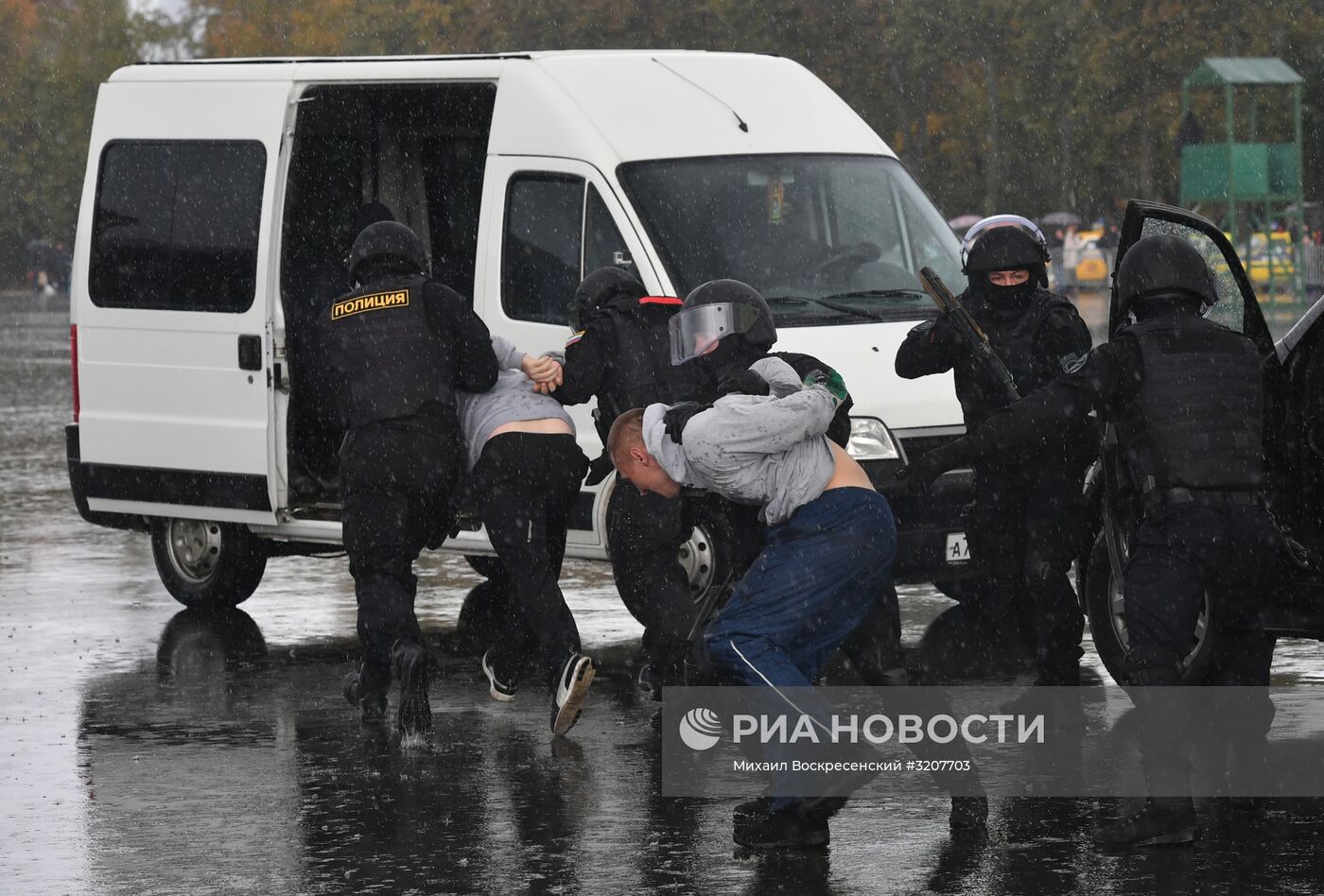 Спортивный праздник столичной полиции