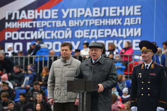 Спортивный праздник столичной полиции