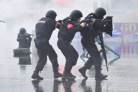 Спортивный праздник столичной полиции