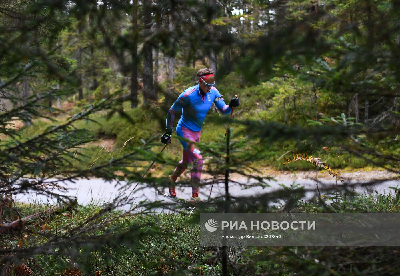 Тренировочный сбор мужской сборной России по биатлону в австрийском Рамзау