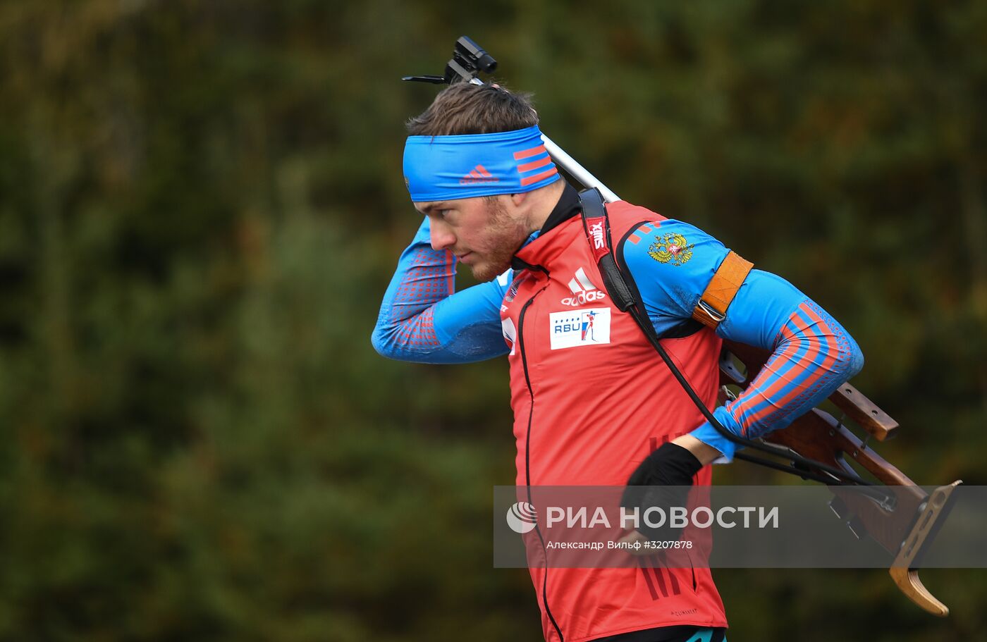 Тренировочный сбор мужской сборной России по биатлону в австрийском Рамзау