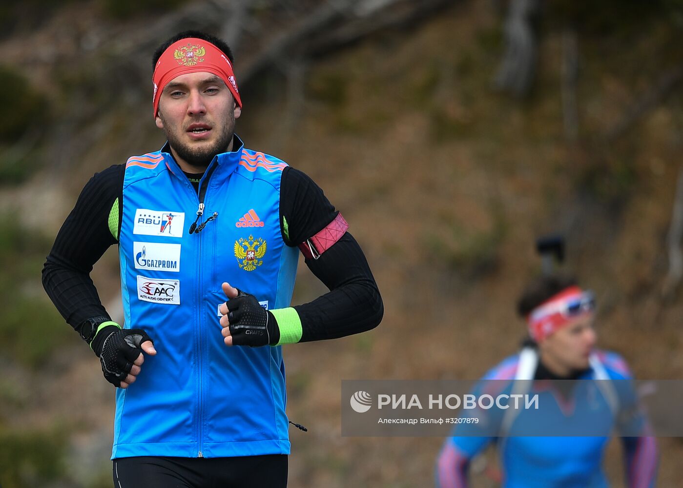 Тренировочный сбор мужской сборной России по биатлону в австрийском Рамзау