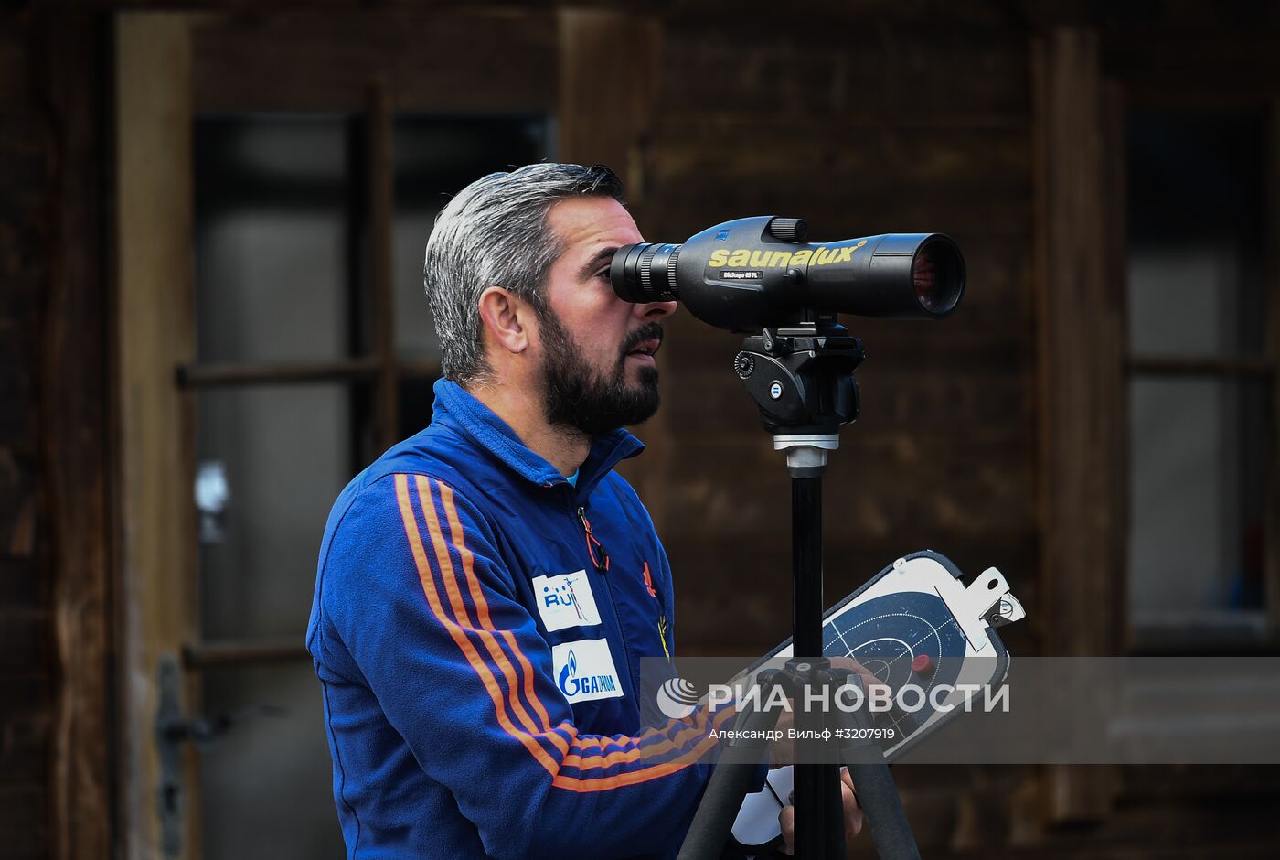 Тренировочный сбор мужской сборной России по биатлону в австрийском Рамзау