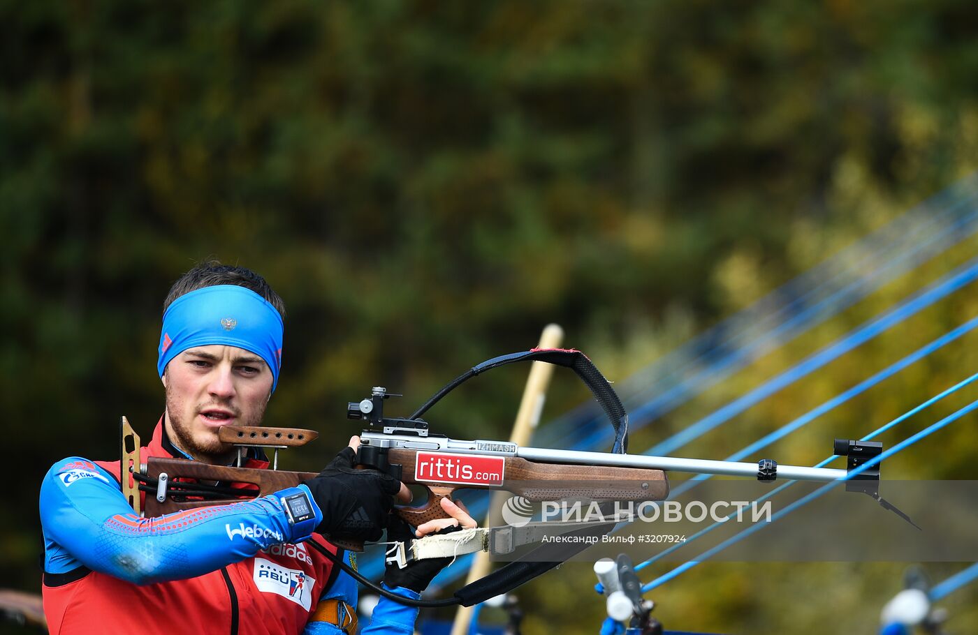 Тренировочный сбор мужской сборной России по биатлону в австрийском Рамзау