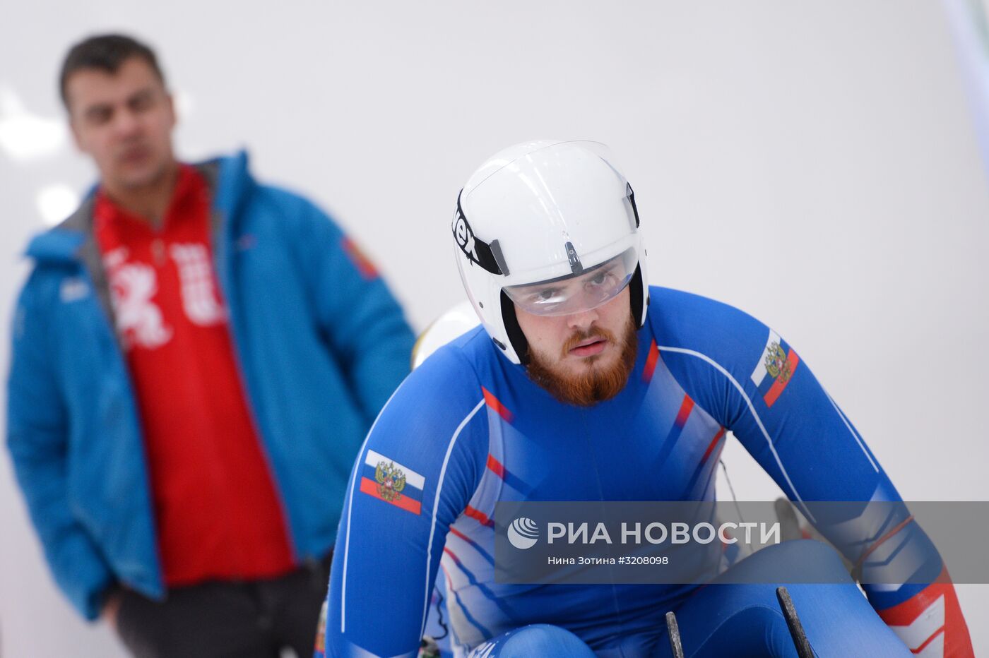 Санный спорт. Контрольная тренировка сборной России