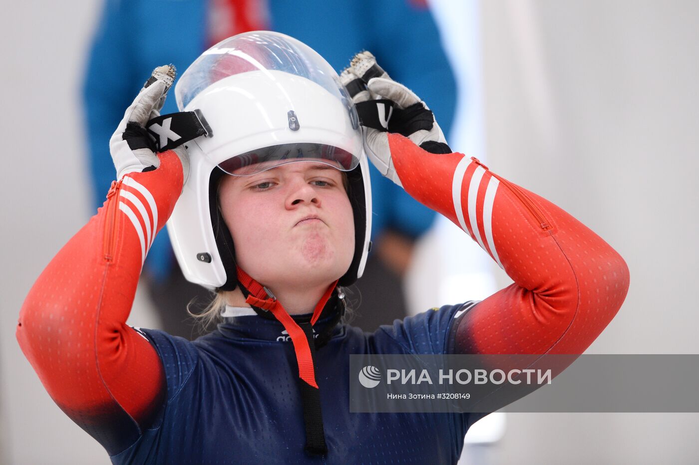 Санный спорт. Контрольная тренировка сборной России