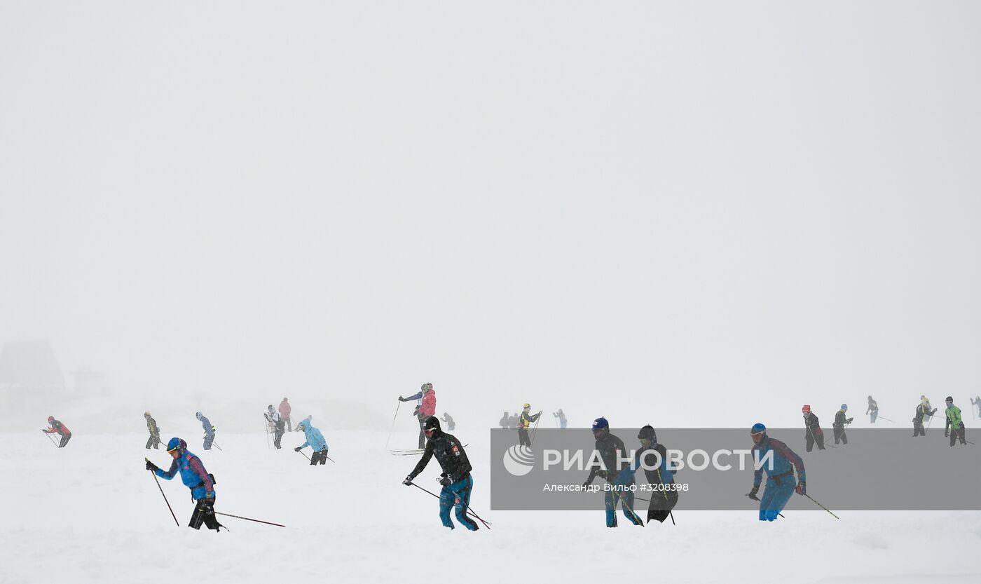 Тренировочный сбор сборной России по лыжным гонкам в Австрии