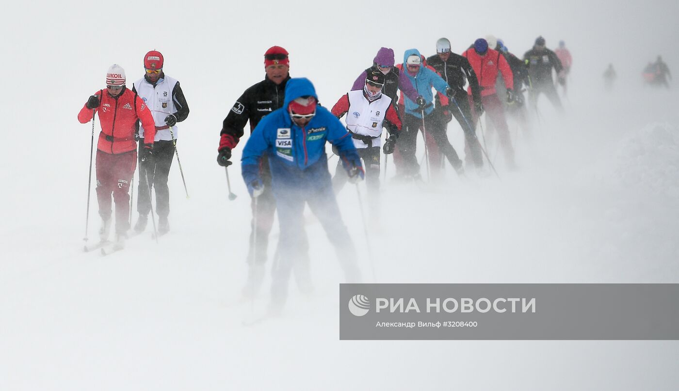 Тренировочный сбор сборной России по лыжным гонкам в Австрии