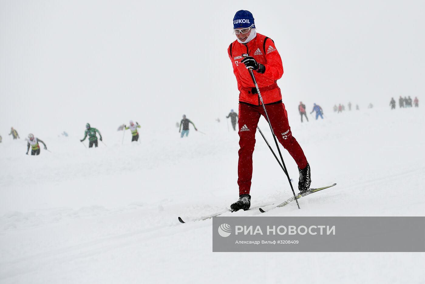 Тренировочный сбор сборной России по лыжным гонкам в Австрии
