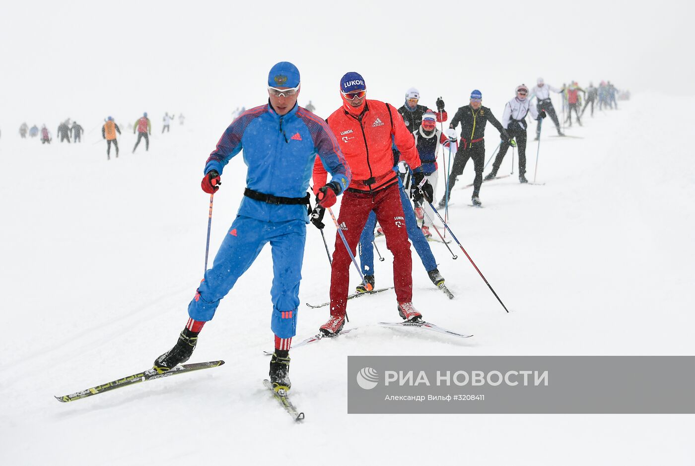 Тренировочный сбор сборной России по лыжным гонкам в Австрии