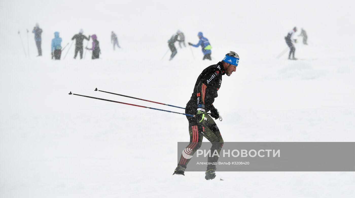 Тренировочный сбор сборной России по лыжным гонкам в Австрии