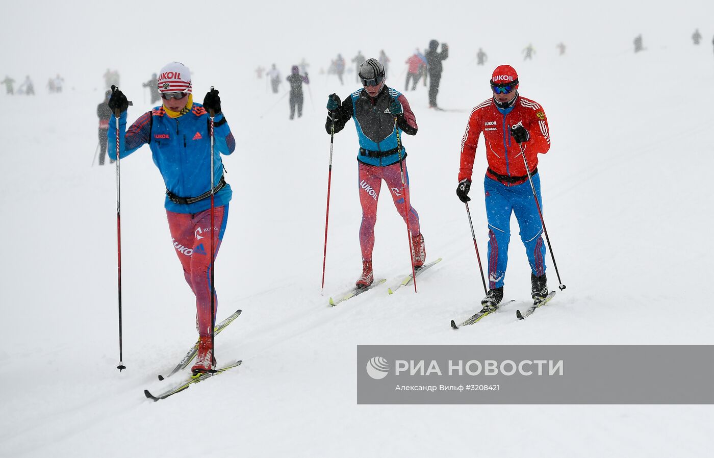 Тренировочный сбор сборной России по лыжным гонкам в Австрии