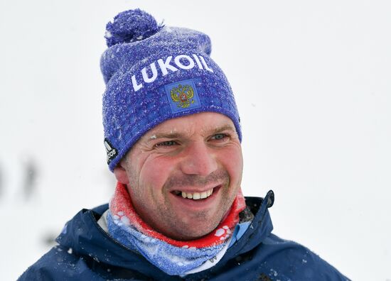 Тренировочный сбор сборной России по лыжным гонкам в Австрии