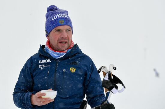 Тренировочный сбор сборной России по лыжным гонкам в Австрии