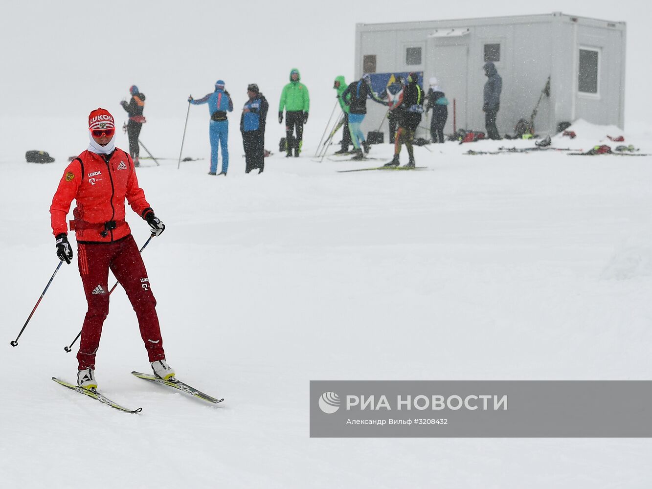 Тренировочный сбор сборной России по лыжным гонкам в Австрии