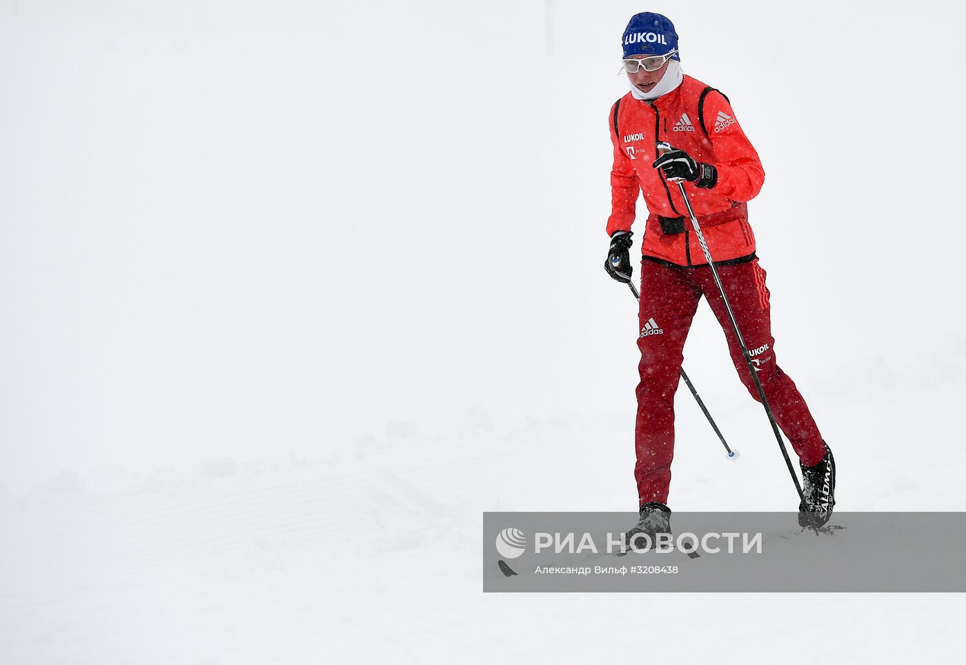 Тренировочный сбор сборной России по лыжным гонкам в Австрии