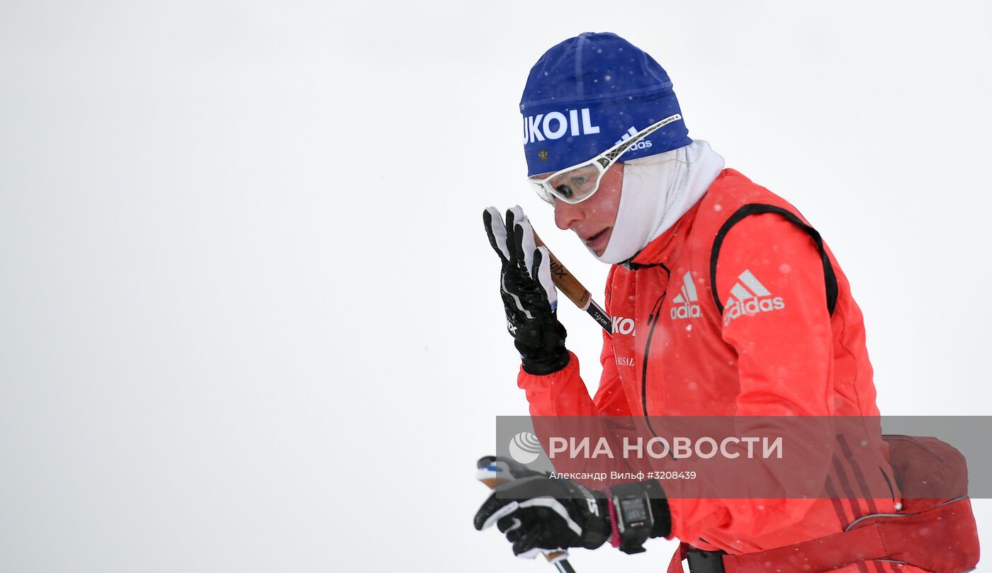 Тренировочный сбор сборной России по лыжным гонкам в Австрии