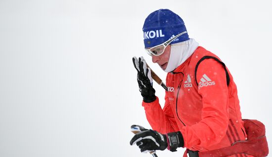 Тренировочный сбор сборной России по лыжным гонкам в Австрии