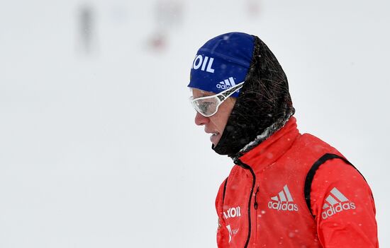 Тренировочный сбор сборной России по лыжным гонкам в Австрии