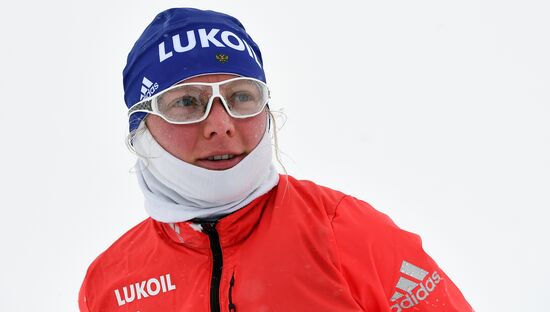 Тренировочный сбор сборной России по лыжным гонкам в Австрии