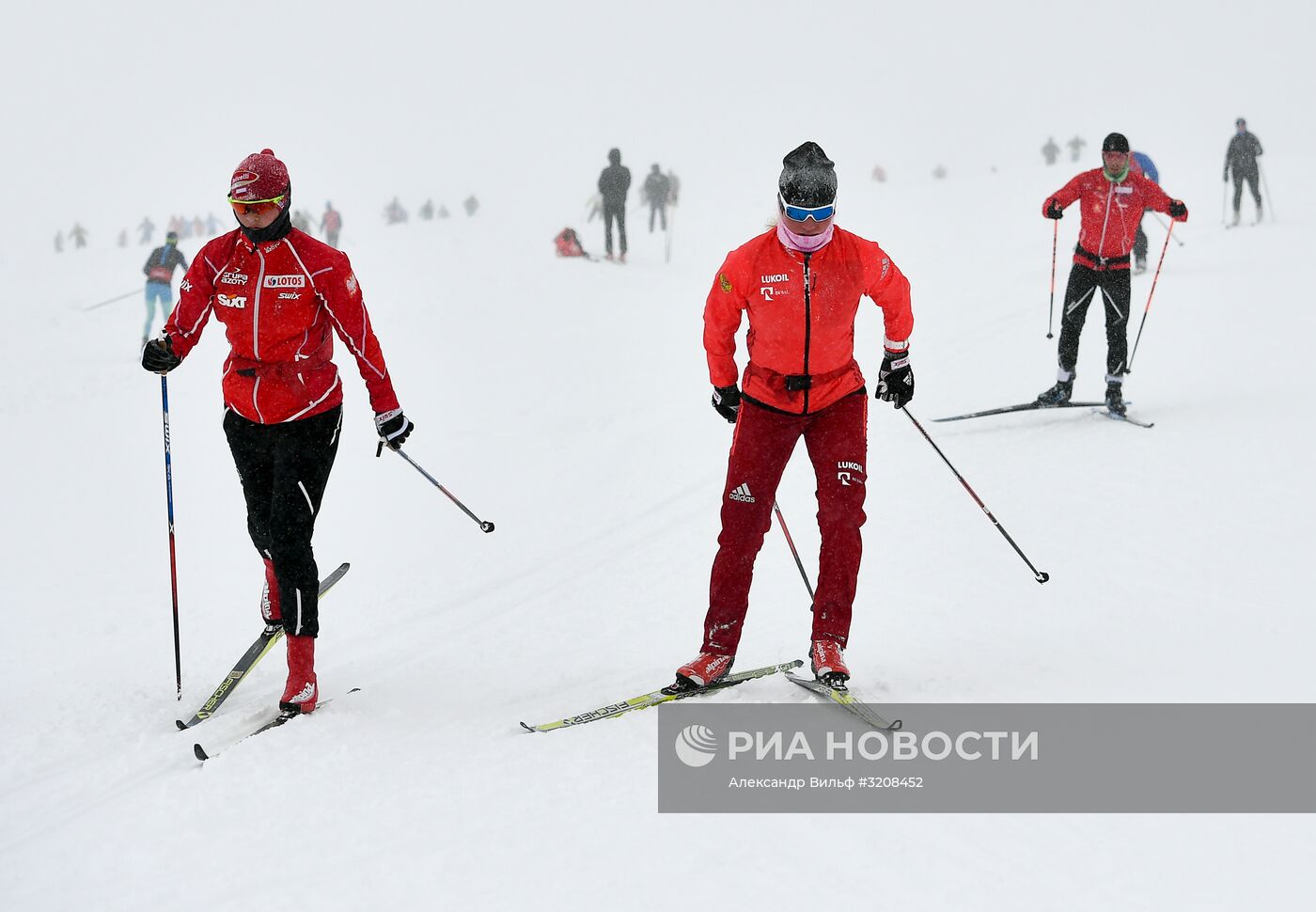 Тренировочный сбор сборной России по лыжным гонкам в Австрии