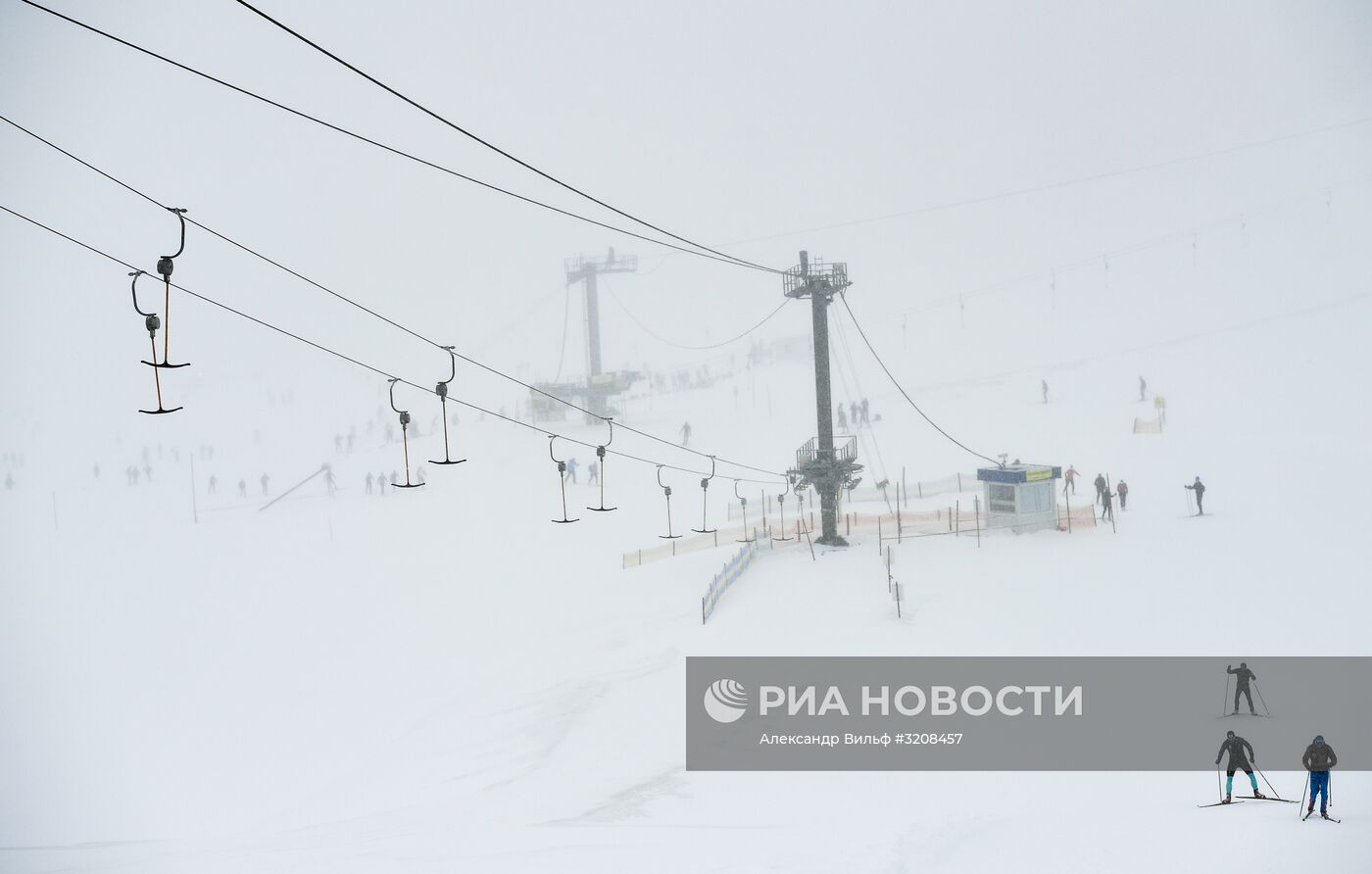 Тренировочный сбор сборной России по лыжным гонкам в Австрии