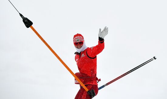 Тренировочный сбор сборной России по лыжным гонкам в Австрии