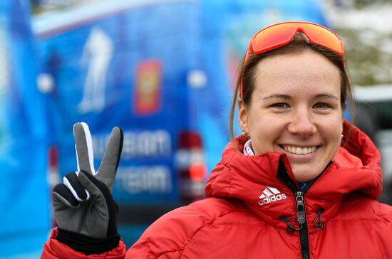 Тренировочный сбор сборной России по лыжным гонкам в Австрии