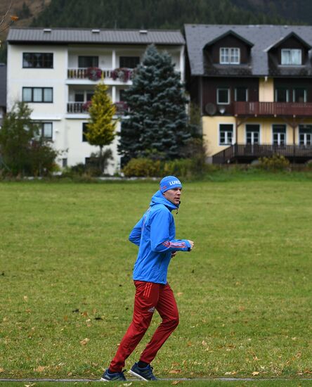 Тренировочный сбор сборной России по лыжным гонкам в Австрии