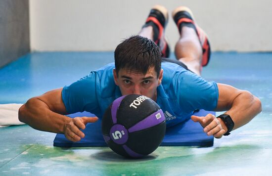 Тренировочный сбор сборной России по лыжным гонкам в Австрии